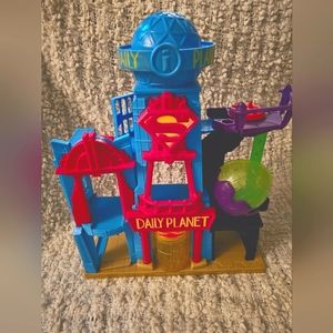 2015 DC Super Friends Imaginext Daily Planet Superman Play Set